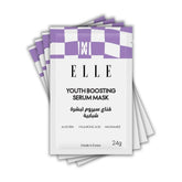 ELLE Youth Boosting Serum Mask - 4 Pcs x 24 gr